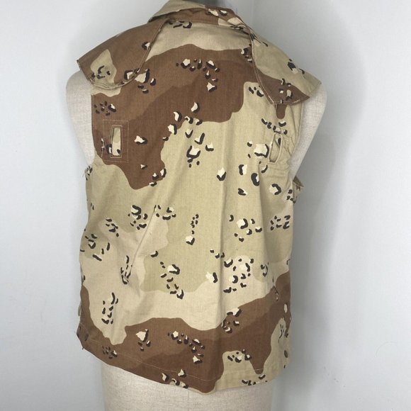 US Military Issue Desert Camo PASGT Vest Cover Size X Small 3 Color - Picture 6 of 7